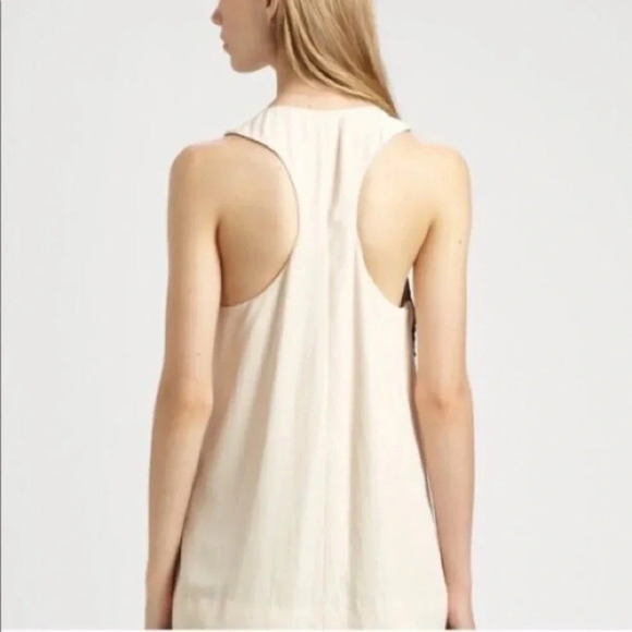 Rag & Bone Bahia Sleeveless Gold Sequin Silk Blouse, Size M - Picture 2 of 11